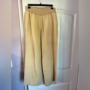 Bella Dahl Wide leg khaki pants Size Small EUC Fits like Medium